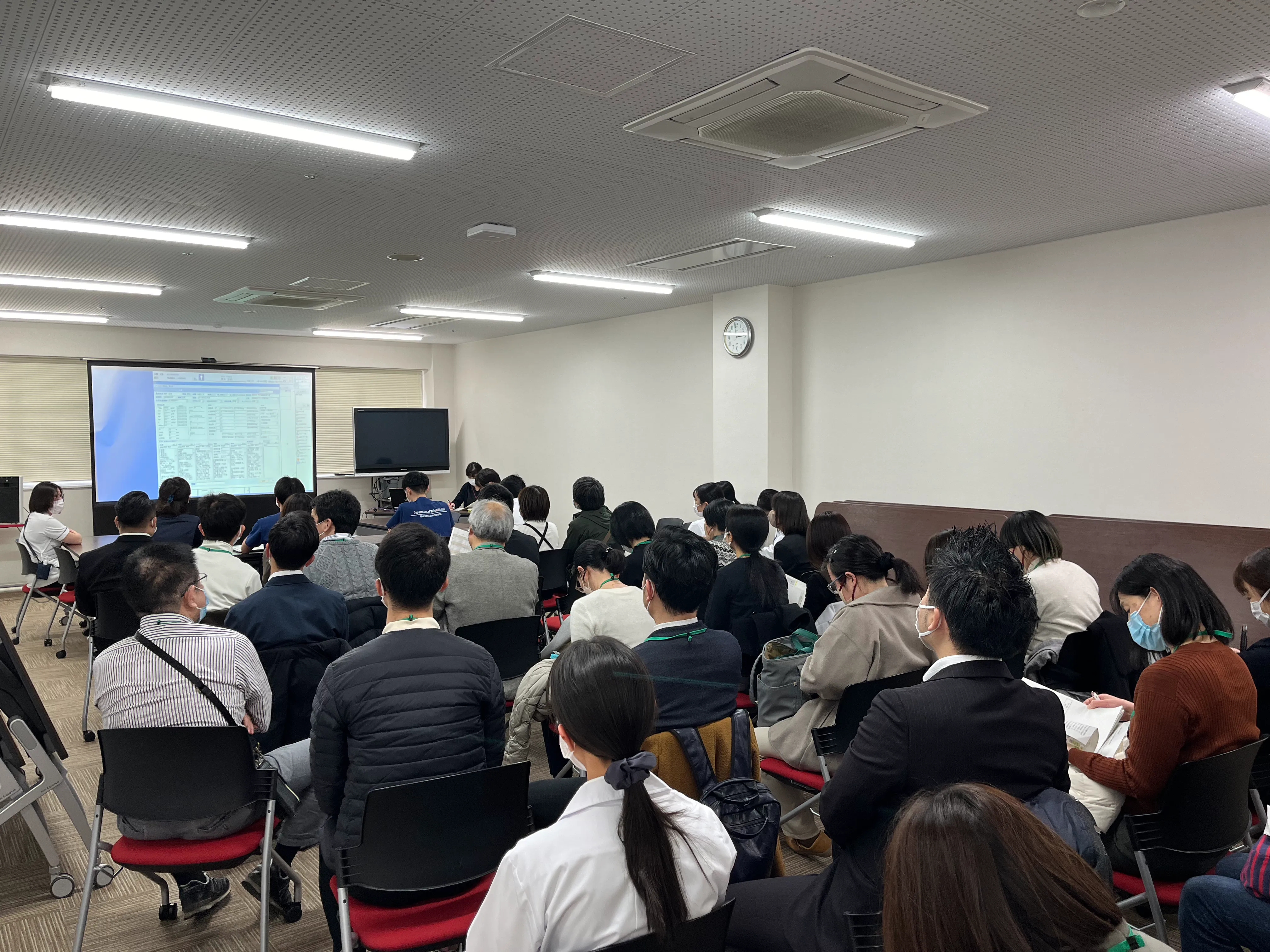 患者さんと情報共有をする会の写真