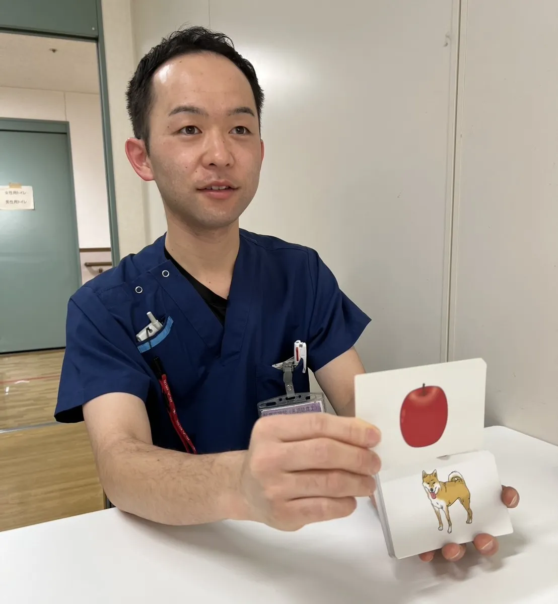 失語症・高次脳機能評価・訓練の様子